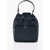 Michael Kors Michael Nylon Mini Khai Bucket Bag Blue