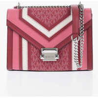 Genti de umar Michael All-Over Monogram Color Block Whitney Shoulder Bag Femei