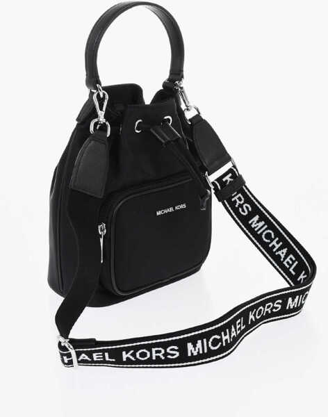 Genti de umar Michael Kors Michael Nylon Mini Khai Bucket Bag Black Femei (BM 19727678) 3