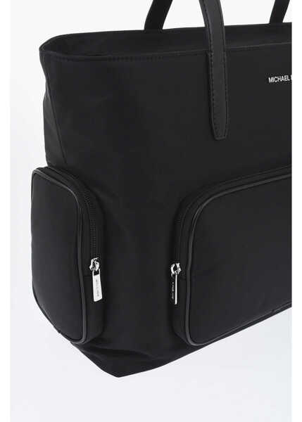 Genti de mana Michael Kors Michael Nylon Khai Tote Bag Black Femei (BM 19727696) 4