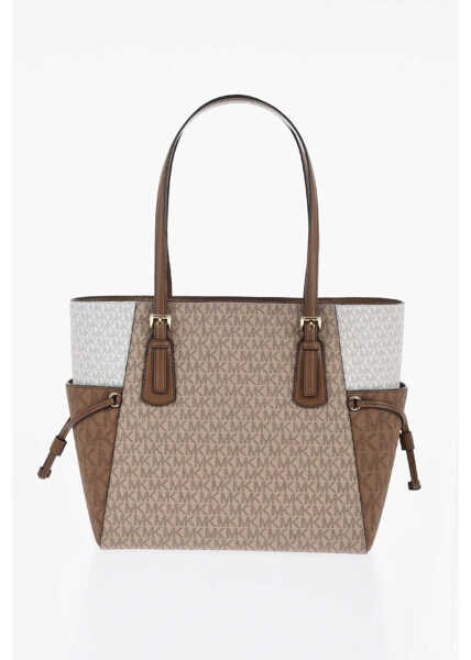 Genti de mana Michael Kors Michael All-Over Monogram Color Block Tote Bag Multicolor Femei (BM 19727714) 2