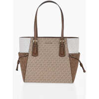 Genti de mana Michael All-Over Monogram Color Block Tote Bag Femei