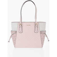 Genti de mana Michael All-Over Monogram Color Block Tote Bag Femei