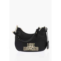 Genti de umar Love Faux Leather Hobo Bag With Embossed Logo Femei