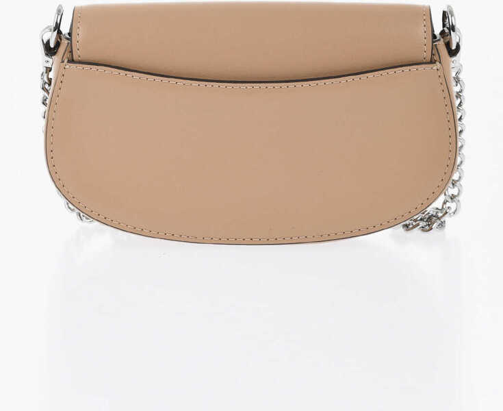 Genti de umar Michael Kors Michael Padded Patent Leather Mila Soulder Bag Brown Femei (BM 19727735) 2