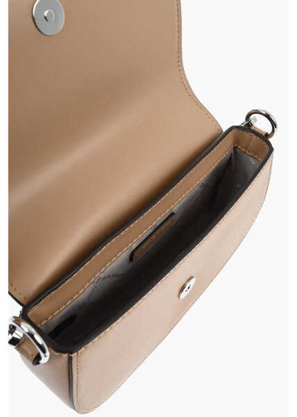 Genti de umar Michael Kors Michael Padded Patent Leather Mila Soulder Bag Brown Femei (BM 19727735) 4