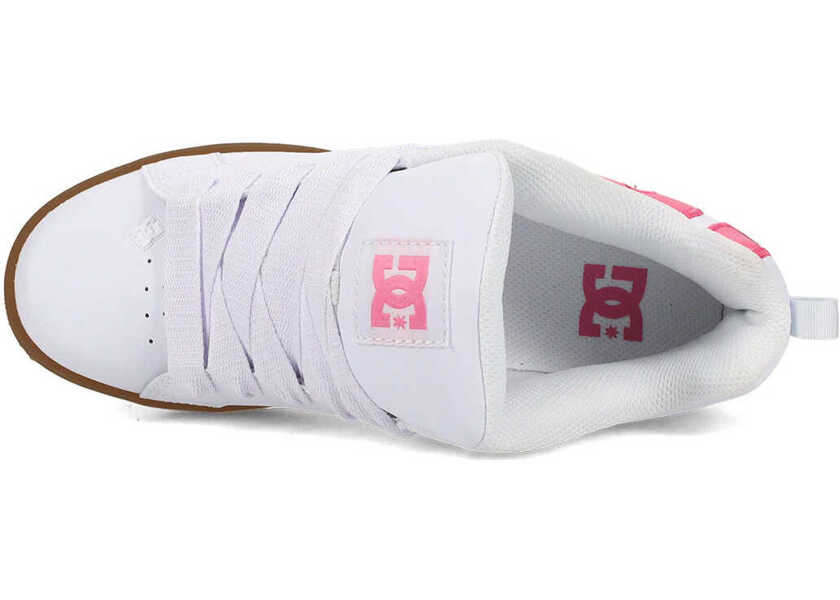 Tenisi DC Court Graffik White White/Pink Femei (BM 19727771) 3