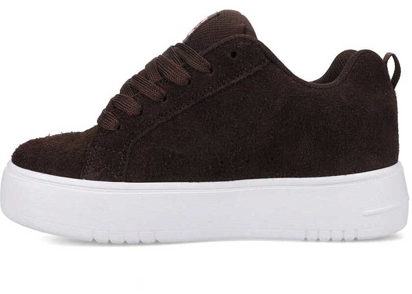 Tenisi DC Court Graffik Platform Brown Brown Femei (BM 19727783) 3