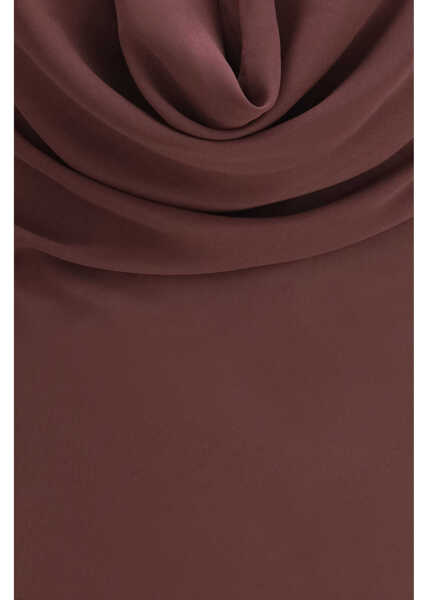 Rochii lungi THE ANDAMANE Minerva long Dress AUBERGINE Femei (BM 19727852) 3