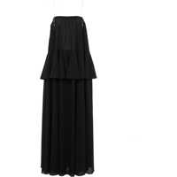 Rochii casual Silk Georgette Long Dress Femei