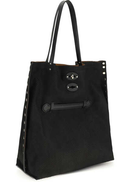 Genti de mana Zanellato A Spasso Tote Bag BLACK ETNA Femei (BM 19727939) 2