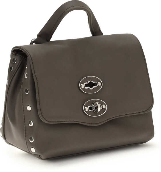 Genti de mana Zanellato Saeta Baby leather Postina Handbag BROWN GIANDUIOTTO Femei (BM 19727942) 2