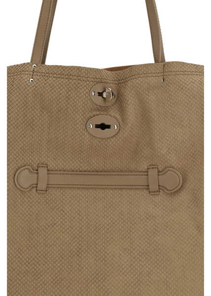 Genti de mana Zanellato A Spasso Tote Bag BEIGE MAGGESE Femei (BM 19727954) 4