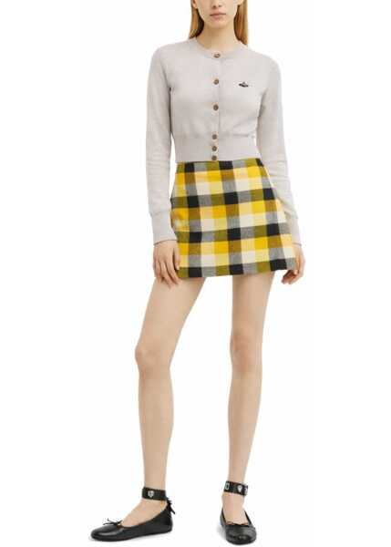 Cardigane Vivienne Westwood Cardigan Bea GREY Femei (BM 19727984) 2