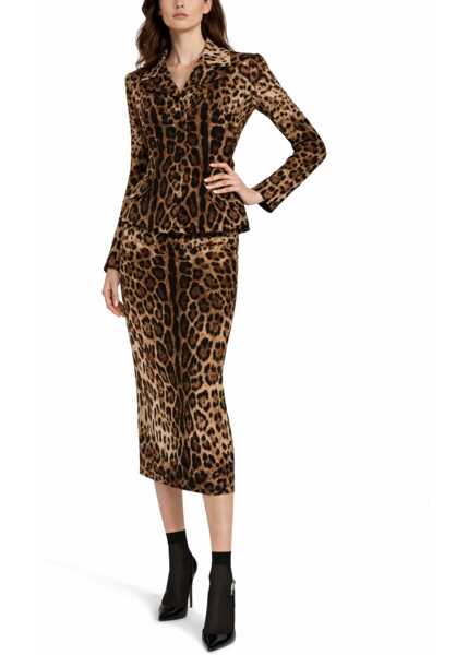 Fuste casual Dolce & Gabbana Longuette Skirt MULTICOLOUR Femei (BM 19727993) 2