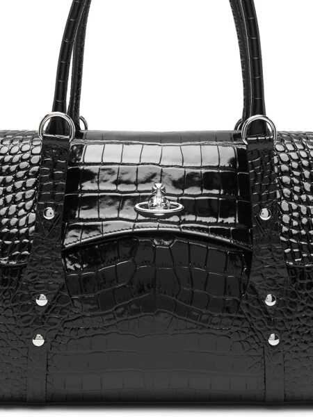 Genti de mana Vivienne Westwood Bag Bettina Medium BLACK Femei (BM 19728029) 4