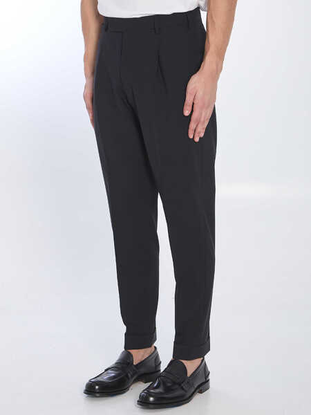 Pantaloni casual PT TORINO Rebel Trousers BLACK Barbati (BM 19728071) 2