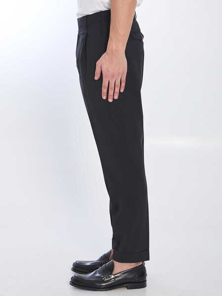 Pantaloni casual PT TORINO Rebel Trousers BLACK Barbati (BM 19728071) 3