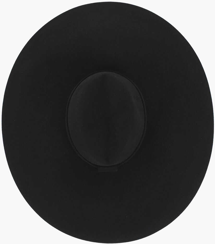 Caciuli Balmain Solid Color Rabbit Felt Floppy Hat Black Femei (BM 19728116) 3