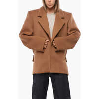 Paltoane Wool Coat With Martingale Femei