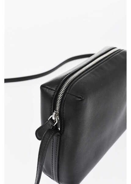 Genti tip postas THE ROW Leather Cube Crossbody Bag Military Green Femei (BM 19728143) 3