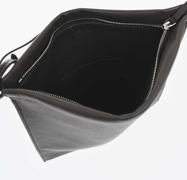 Genti de umar THE ROW Solid Color Leather Medicine Shoulder Bag Brown Femei (BM 19728146) 4