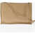 THE ROW Solid Color Leather Shoulder Bag Beige