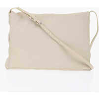 Genti de umar Textured Leather Nan Shoulder Bag Femei