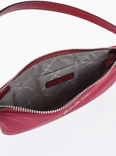 Genti de mana Michael Kors Michael Nylon Min Handbag With Embossed Logo Pink Femei (BM 19728161) 4