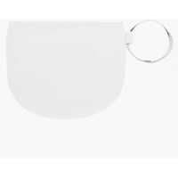 Genti plic Leather Geo Wrist Bag With Zipped Closure Femei