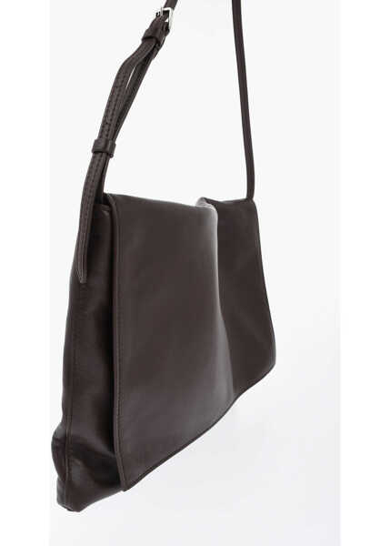 Genti de umar THE ROW Solid Color Leather Nan Shoulder Bag Brown Femei (BM 19728170) 3