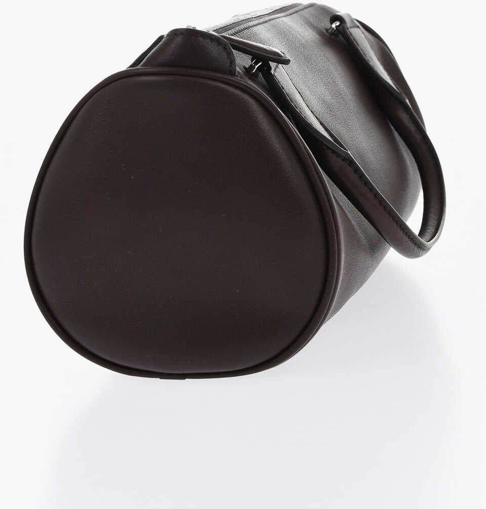 Genti de mana THE ROW Leather Edith Bowler Bag Brown Femei (BM 19728176) 2