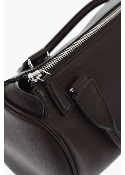 Genti de mana THE ROW Leather Edith Bowler Bag Brown Femei (BM 19728176) 3