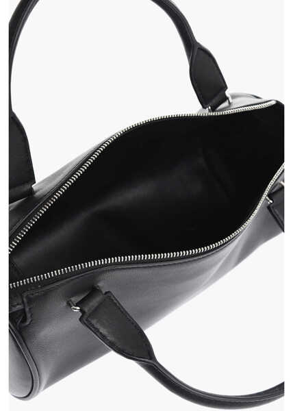 Genti de mana THE ROW Leather Edith Bowler Bag Black Femei (BM 19728179) 4