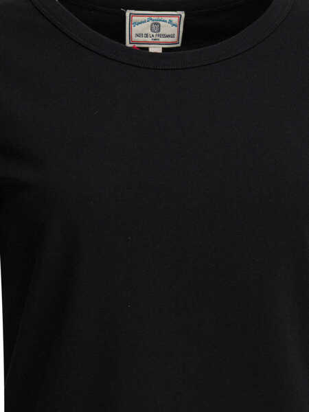 Tricouri INES DE LA FRESSANGE T-shirts Black Femei (BM 19728201) 3