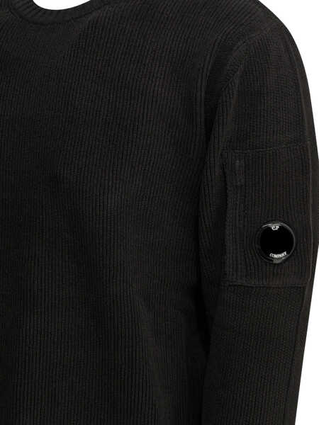 Pulovere casual C.P. Company Knitwear Black Barbati (BM 19728222) 4