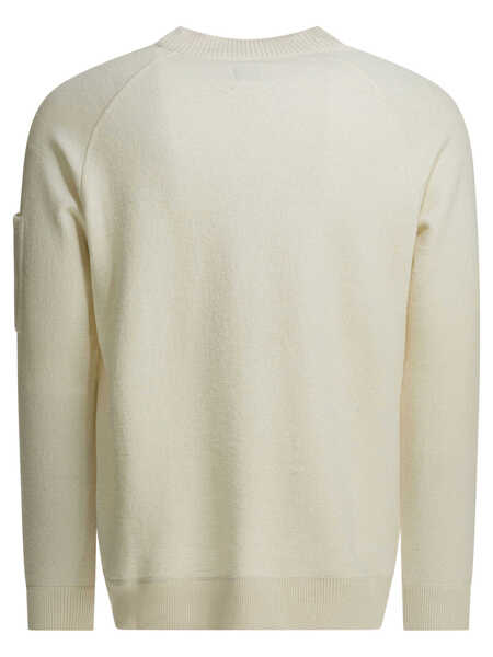 Pulovere casual C.P. Company Knitwear White Barbati (BM 19728231) 2