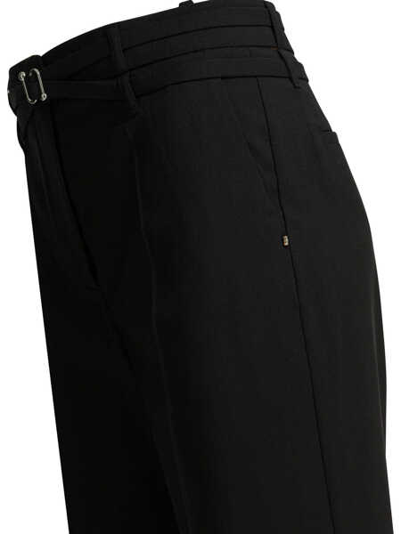 Pantaloni casual Max Mara Trousers Black Femei (BM 19728252) 4