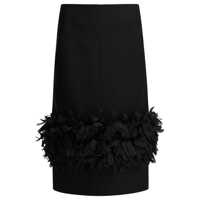 Fuste casual TOT&Ecirc;ME Gonna a petalo Femei