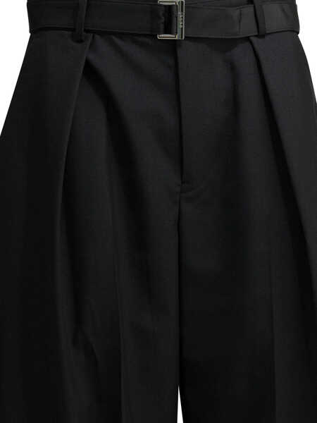 Pantaloni casual Sacai Trousers Black Femei (BM 19728279) 3