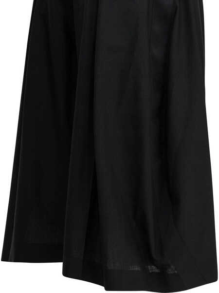 Pantaloni casual Sacai Trousers Black Femei (BM 19728279) 4