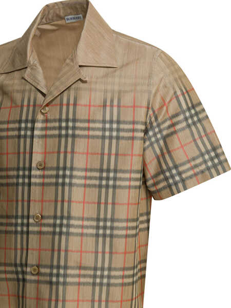 Camasi casual Burberry Shirts Beige Barbati (BM 19728306) 4