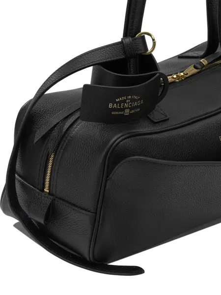 Genti de umar Balenciaga Borsa a spalla Bowling Carrie Black Femei (BM 19728309) 4