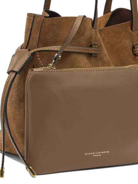 Genti de umar GIANNI CHIARINI Shoulder bags Brown Femei (BM 19728336) 4