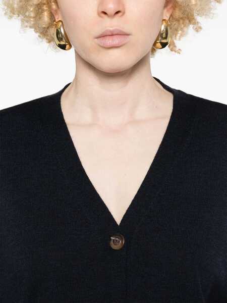 Cardigane SOEUR Merino wool cardigan Blue Femei (BM 19728375) 5