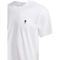 Tricouri AMI Paris pentru Barbati - Tricouri AMI Paris T-shirts White Barbati (BM 19728468) - B-mall.ro
