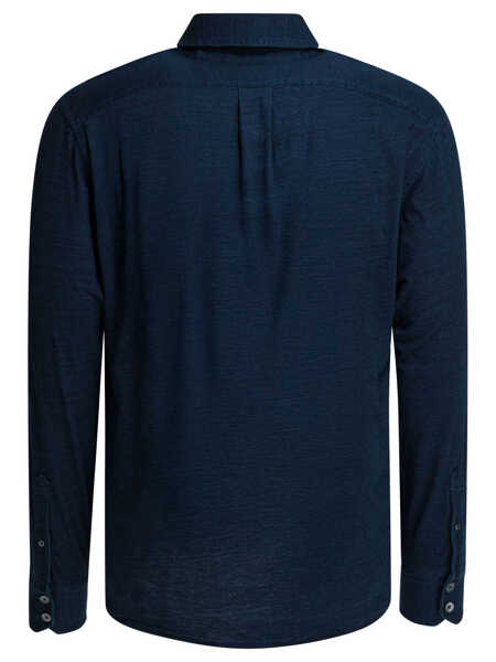 Camasi casual Tom Ford Shirts Blue Barbati (BM 19728477) 2