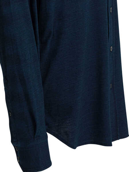 Camasi casual Tom Ford Shirts Blue Barbati (BM 19728477) 4