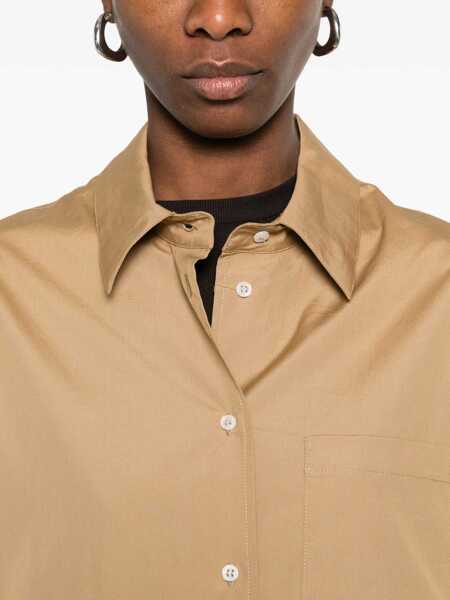 Camasi office LOULOU DE SAISON Shirts Beige Femei (BM 19728492) 5