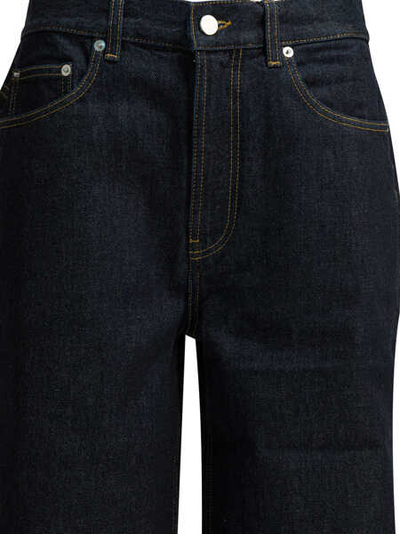 Blugi drepti LOULOU DE SAISON Jeans Black Femei (BM 19728618) 3